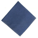 Solid Plain Navy Blue 100% Cotton 22"x22" Print  (12 units)
