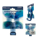 Bonita Home Large Blue Hook Suction Cup - 2x3.25in