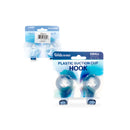 Bonita Home Small Blue Hook Suction Cups - 1.25x2in