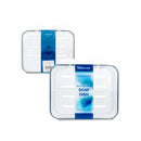 Bonita Home Clear Soap Dish - Suction Cup - 5.25x4.25x1.25in