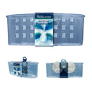 Bonita Home Blue Bin Suction Cup - 6.75x2.25x2.5in