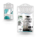 Bonita Home Leaf Shower Curtain with 12 Rings - 70x70in