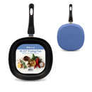 Bonita Home Blue Aluminum NonStick Fry Pan - 10.23in