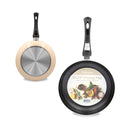 Bonita Home Cappuccino Aluminium NonStick Fry Pan -10.25in