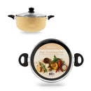 Bonita Home Cappuccino Dutch Oven Pot - 6qt