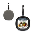 Bonita Home Gray Square Aluminium NonStick Fry Pan - 10.23in