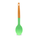 Bonita Home Green Nylon Spoon with Beech Wood Handle