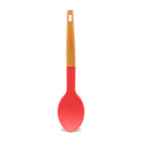 Bonita Home Pink Nylon Spoon with Beech Wood Handle