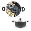 Boniat Home Grey Dutch Oven Pot - 8.5qt