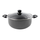 Boniat Home Grey Dutch Oven Pot - 8.5qt