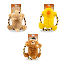 Bonita Pet Plush Toy Asst with Squeaky - 10.26in