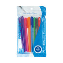 Promarx Ballpoint Pen with 8 Colored Ink - 10ct