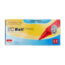 Promarx TC Ball Red Ink Pen - 12ct
