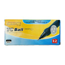 Promarx TC Ball Black Ink Pen - 12ct