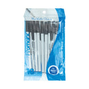 Promarx TC Ballpoint Black Ink Pen - 10ct