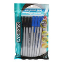 Promarx Ballpoint Pen 3 Ink Colors - 10ct
