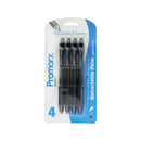 Promarx Grippy Retractable Pen 4ct