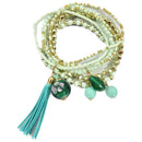 Tassel Bead Bracelet BR2221-19 (12PC)
