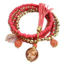 Tassel Bead Bracelet BR2221-19 (12PC)