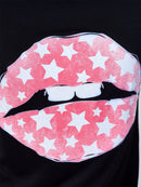 WOMEN'S SHORT SLEEVE GRAPHIC TOP