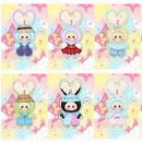 Baby Three -Macaron Rabbit Vinyl Plush Blind Box Asst-6pcs PDQ