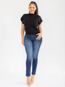WOMEN'S SHORT SLEEVE SOLID TOP