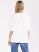 WOMEN'S SHORT SLEEVE GRAPHIC TOP