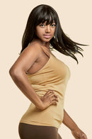 SOFRA LADIES POLY CAMISOLE PLUS SIZE (CM900X)