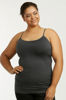 SOFRA LADIES POLY CAMISOLE PLUS SIZE (CM900X)