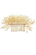 Pearl Decor Tiara Hair Comb CO111-49 (3PC)