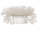 Pearl Decor Tiara Hair Comb CO111-49 (3PC)