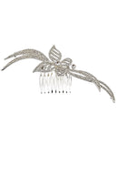 Rhinestone Butterfly Tiara Hair Comb CO111-56 (3pc)