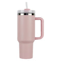 40oz Stainless Steel Tumbler With Handle, Straw, Lid CP4417-1 (6pc)