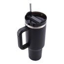 40oz Stainless Steel Tumbler With Handle, Straw, Lid CP4417-1 (6pc)