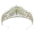 Crystal Tiara Crown CR111-15 (3pc)