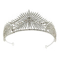 Crystal Tiara Crown CR111-15 (3pc)
