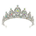 Crystal Tiara Crown CR111-37 (3pc)