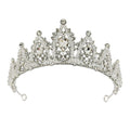 Crystal Tiara Crown CR111-37 (3pc)