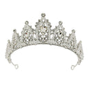 Crystal Tiara Crown CR111-37 (3pc)