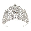 Crystal Tiara Crown CR111-75 (3pc)