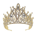 Crystal Tiara Crown CR1116-26 (2pc)