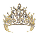 Crystal Tiara Crown CR1116-26 (2pc)