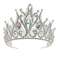 Crystal Tiara Crown CR1116-26 (2pc)