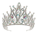 Crystal Tiara Crown CR1116-26 (2pc)