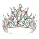 Crystal Tiara Crown CR1116-26 (2pc)