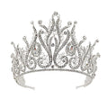 Crystal Tiara Crown CR1116-26 (2pc)