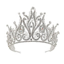 Crystal Tiara Crown CR1116-26 (2pc)