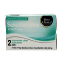 Best Choice Sensitive Bar Soap 2ct - 4oz