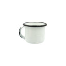Cinsa Enamel White Teuqila Mug - 4oz