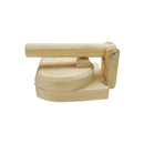 #8 Wood Round Small Tortilla Press - 9x7in